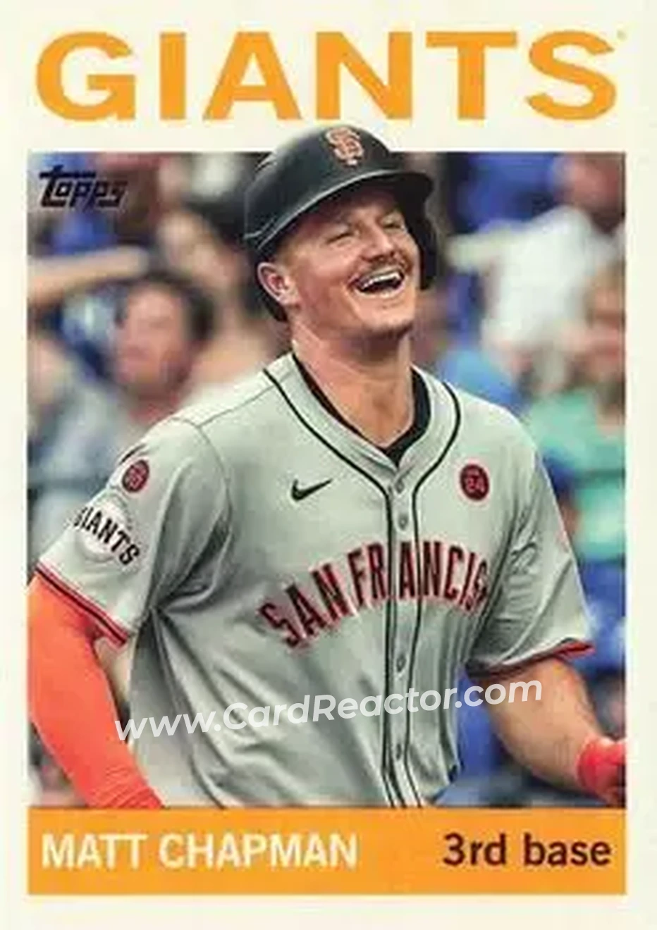 Front of Matt Chapman