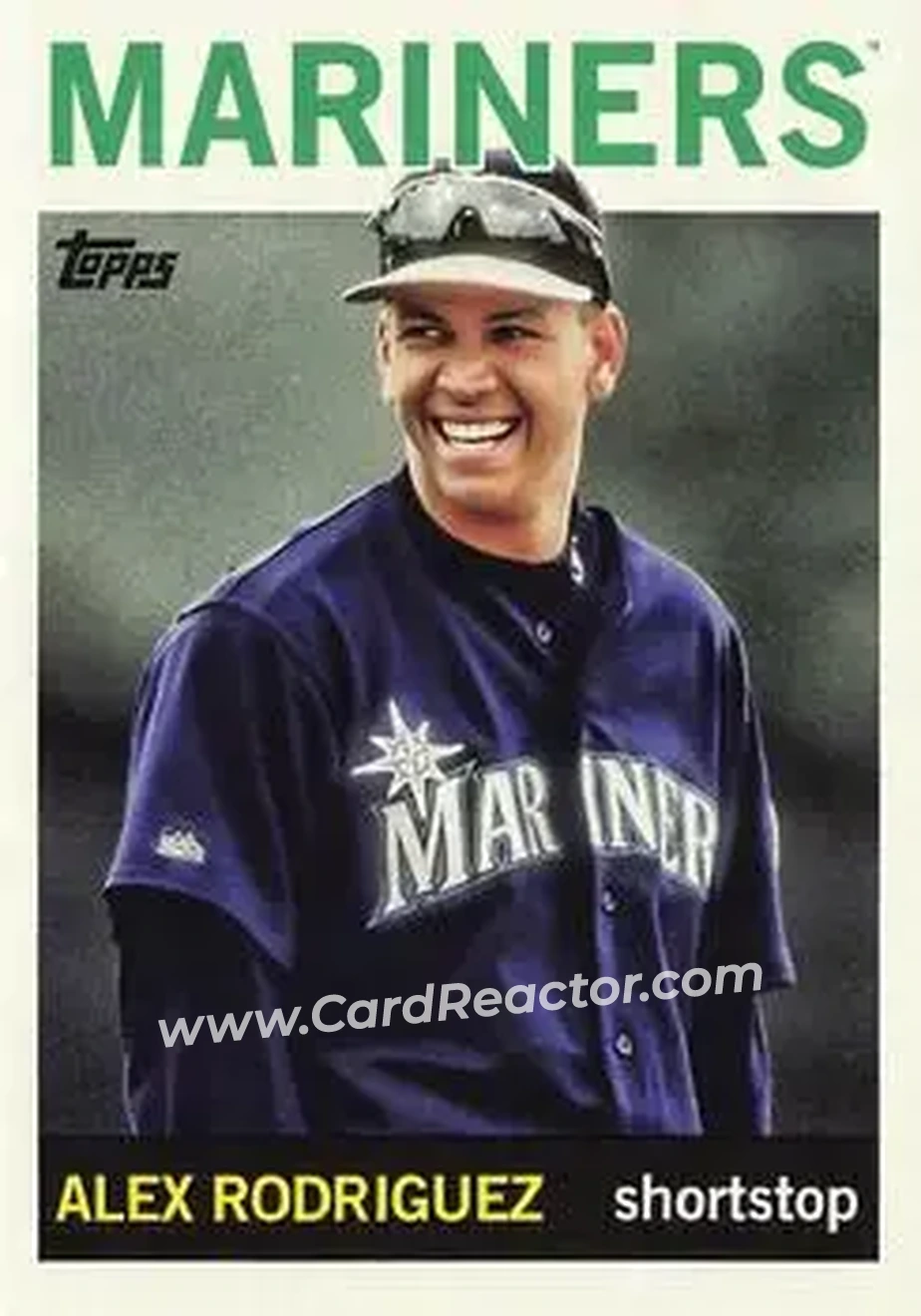 Front of Alex Rodriguez