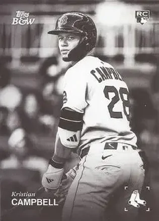 2025 Topps Black & White #061 Kristian Campbell