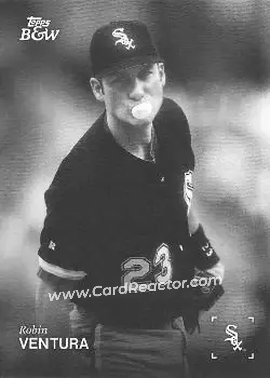 2025 Topps Black & White #070 Robin Ventura