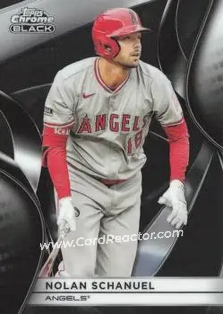 2025 Topps Chrome Black #61 Nolan Schanuel