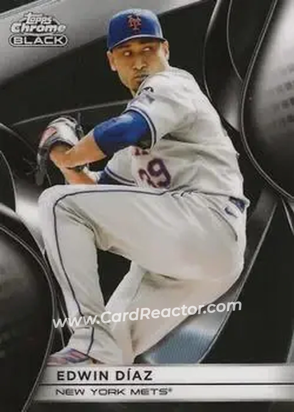 2025 Topps Chrome Black #63 Edwin Díaz