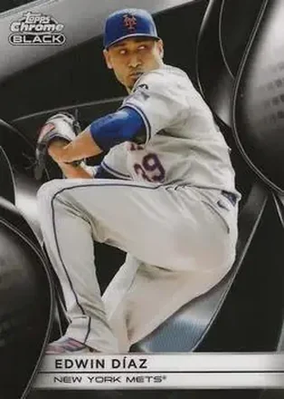 2025 Topps Chrome Black #63 Edwin Díaz