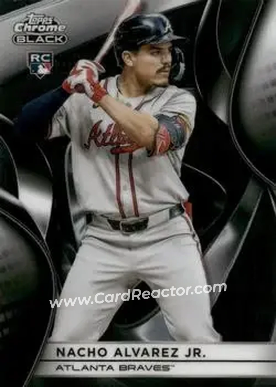 2025 Topps Chrome Black #65 Nacho Alvarez Jr.