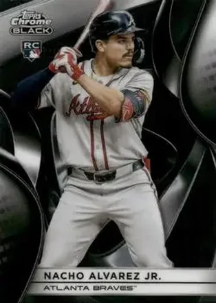 2025 Topps Chrome Black #65 Nacho Alvarez Jr.