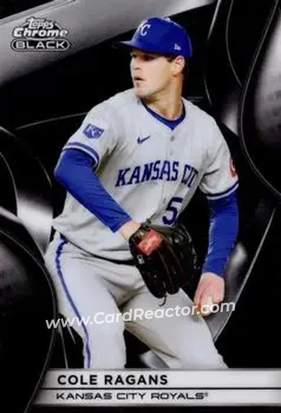 2025 Topps Chrome Black #70 Cole Ragans
