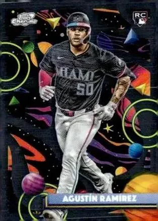 2025 Topps Chrome Cosmic #55 Agustín Ramírez