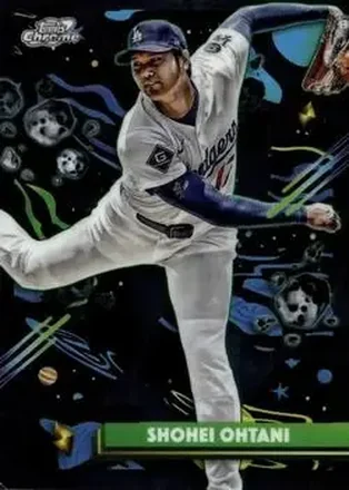 2025 Topps Chrome Cosmic #56 Shohei Ohtani
