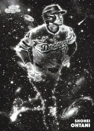 2025 Topps Chrome Cosmic #56 Shohei Ohtani