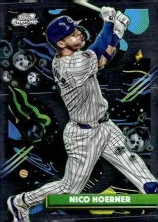 2025 Topps Chrome Cosmic #57 Nico Hoerner