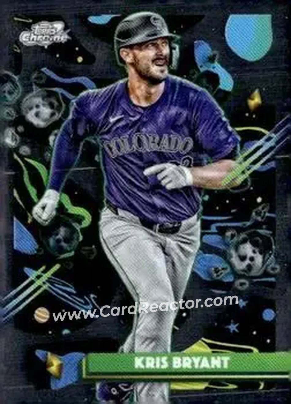 2025 Topps Chrome Cosmic #61 Kris Bryant