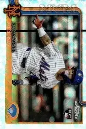 2025 Topps Chrome Logofractor Edition #56 Luisangel Acuña