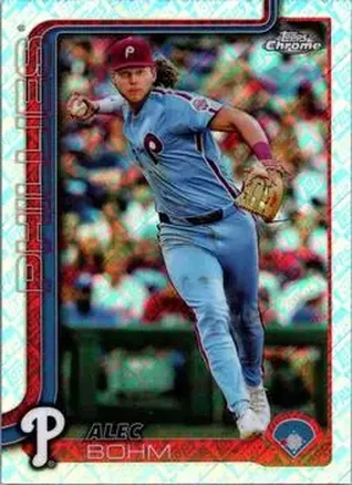 2025 Topps Chrome Logofractor Edition #57 Alec Bohm