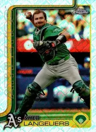 2025 Topps Chrome Logofractor Edition #58 Shea Langeliers