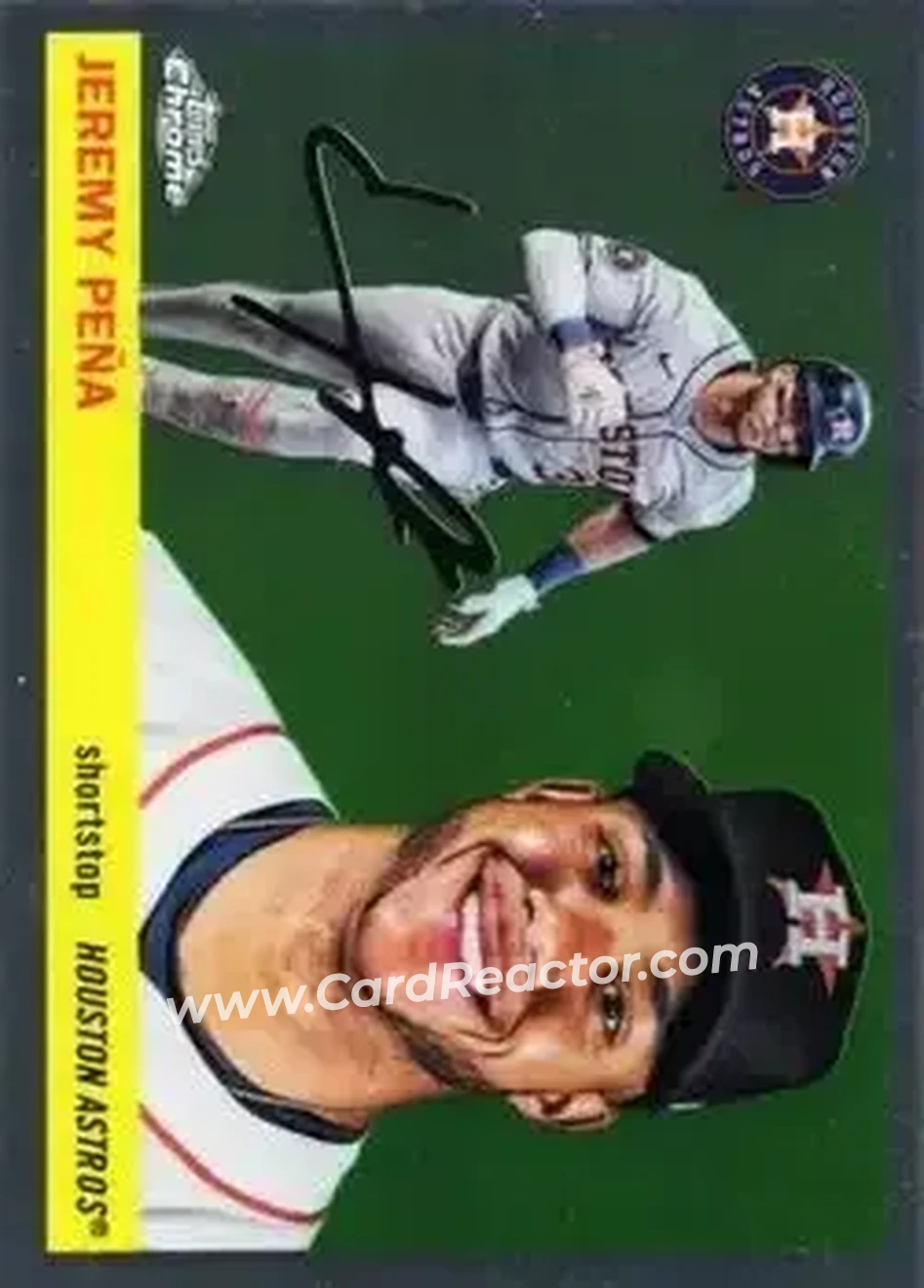2025 Topps Chrome Platinum #55 Jeremy Peña