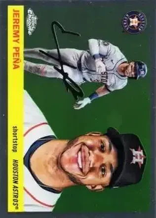 2025 Topps Chrome Platinum #55 Jeremy Peña