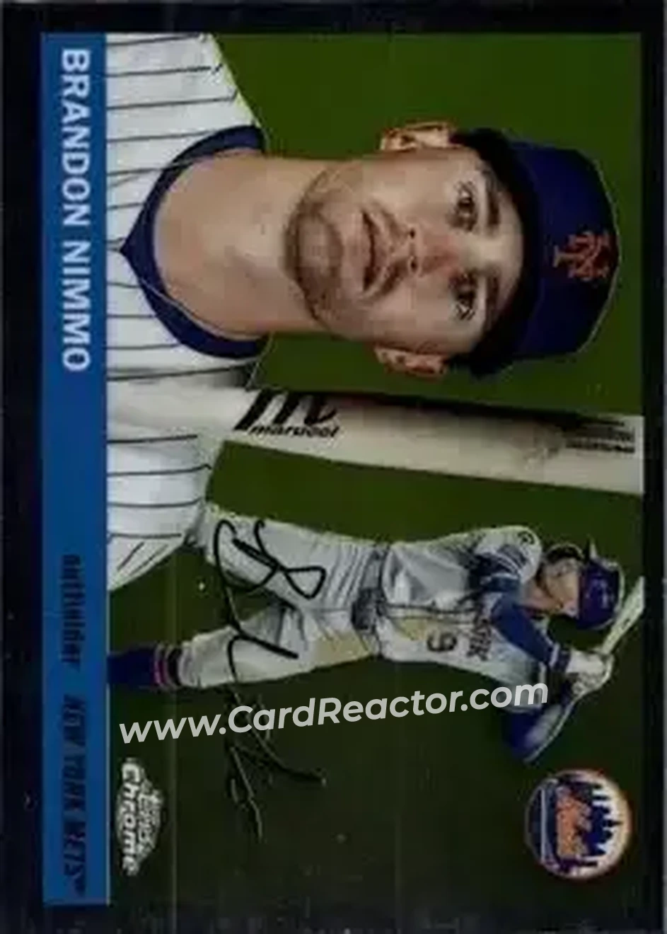 2025 Topps Chrome Platinum #58 Brandon Nimmo