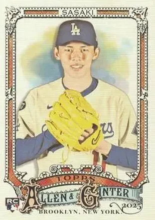 2025 Topps Allen & Ginter #92 Roki Sasaki