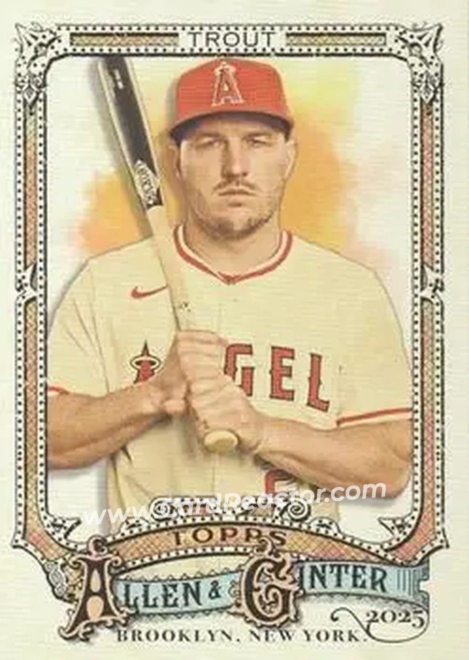 Front of Mike Trout