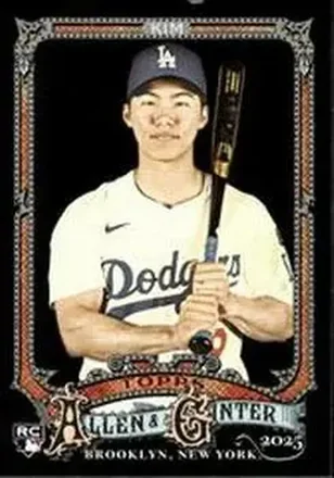 2025 Topps Allen & Ginter X #71 Hyeseong Kim