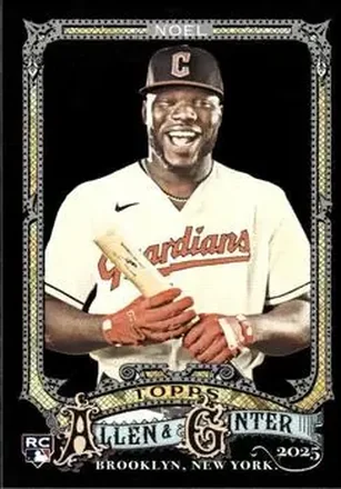 2025 Topps Allen & Ginter X #77 Jhonkensy Noel