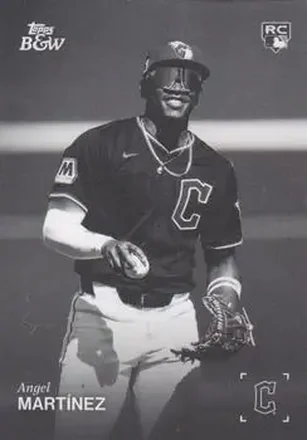 2025 Topps Black & White #075 Angel Martínez