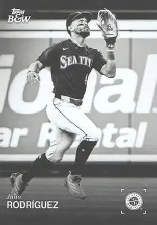 2025 Topps Black & White #078 Julio Rodríguez