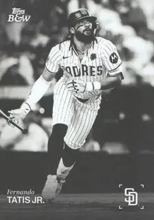 2025 Topps Black & White #079 Fernando Tatis Jr.