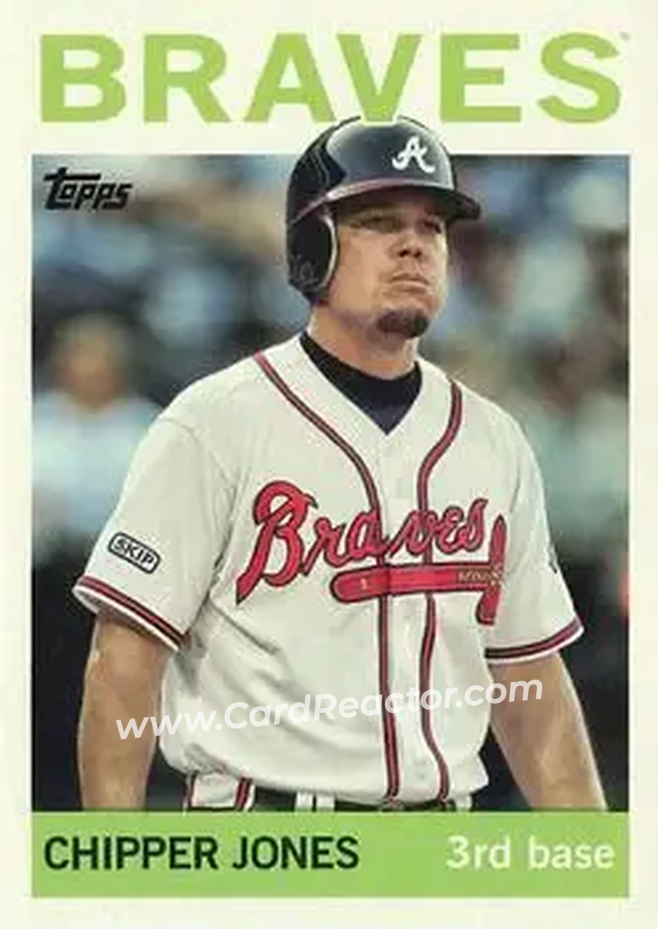 Front of Chipper Jones