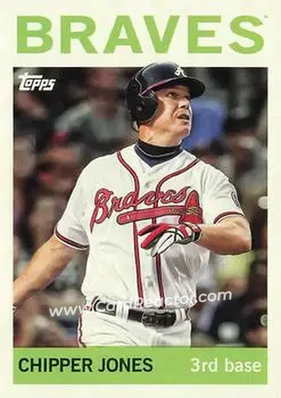 Front of Chipper Jones