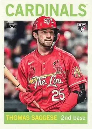2025 Topps Archives #61 Thomas Saggese