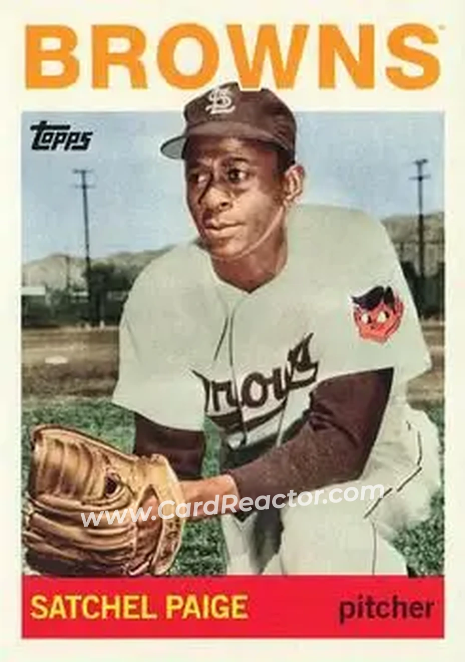 Front of Satchel Paige