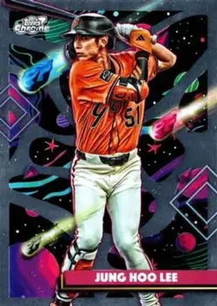 2025 Topps Chrome Cosmic #64 Jung Hoo Lee