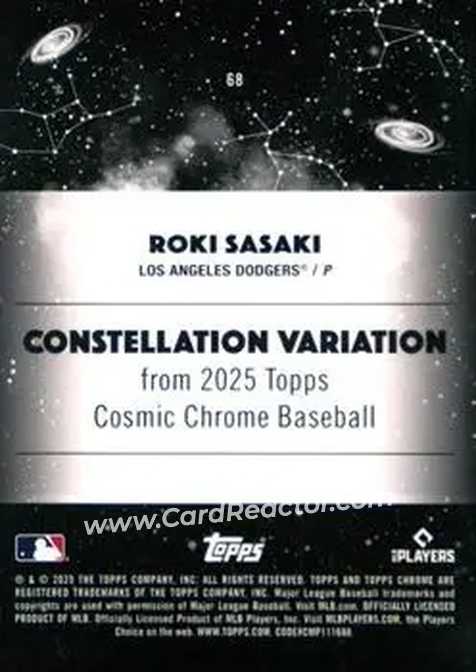 Back of Roki Sasaki