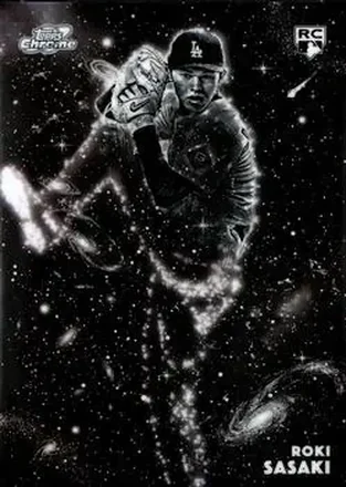 2025 Topps Chrome Cosmic #68 Roki Sasaki