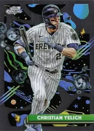 2025 Topps Chrome Cosmic #69 Christian Yelich