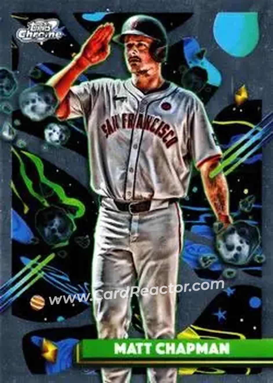 Front of Matt Chapman