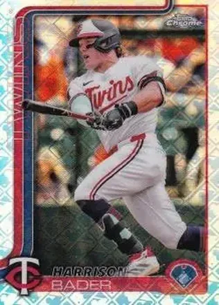 2025 Topps Chrome Logofractor Edition #62 Harrison Bader
