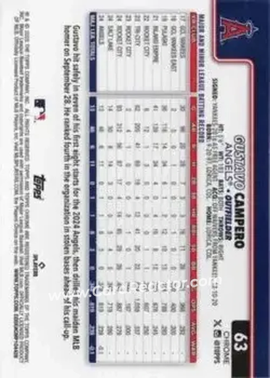 Back of Gustavo Campero