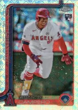 2025 Topps Chrome Logofractor Edition #63 Gustavo Campero
