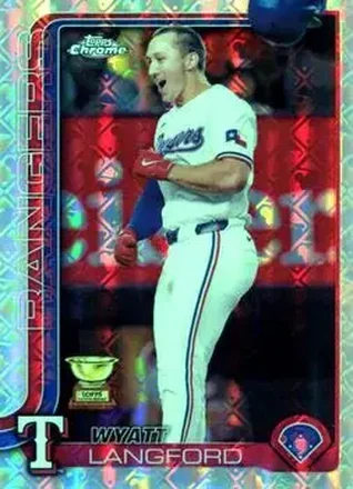 2025 Topps Chrome Logofractor Edition #68 Wyatt Langford
