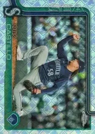 2025 Topps Chrome Logofractor Edition #69 Luis Castillo
