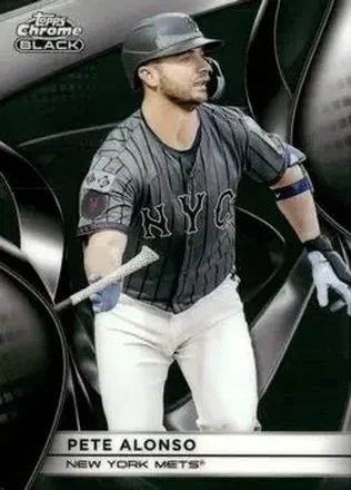 2025 Topps Chrome Black #78 Pete Alonso