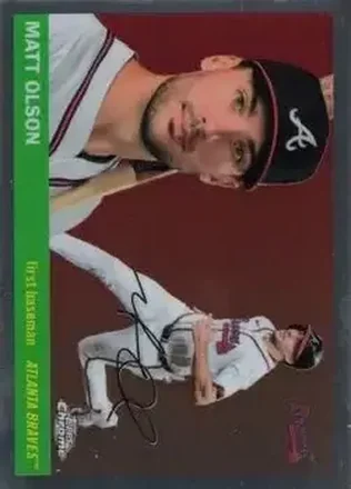 2025 Topps Chrome Platinum #64 Matt Olson