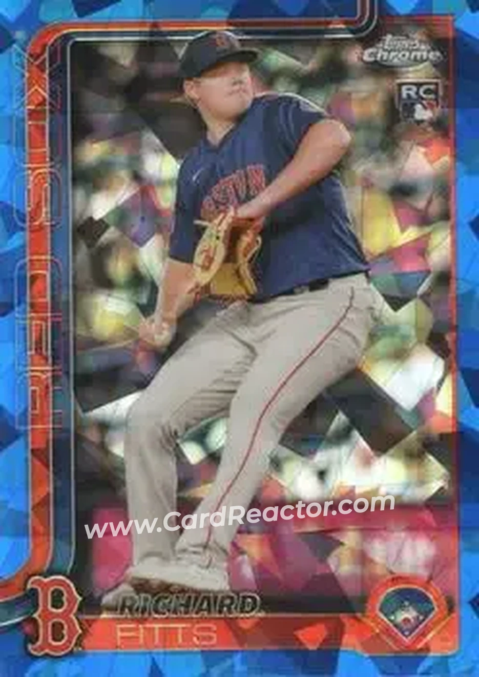 2025 Topps Chrome Sapphire Edition #72 Richard Fitts