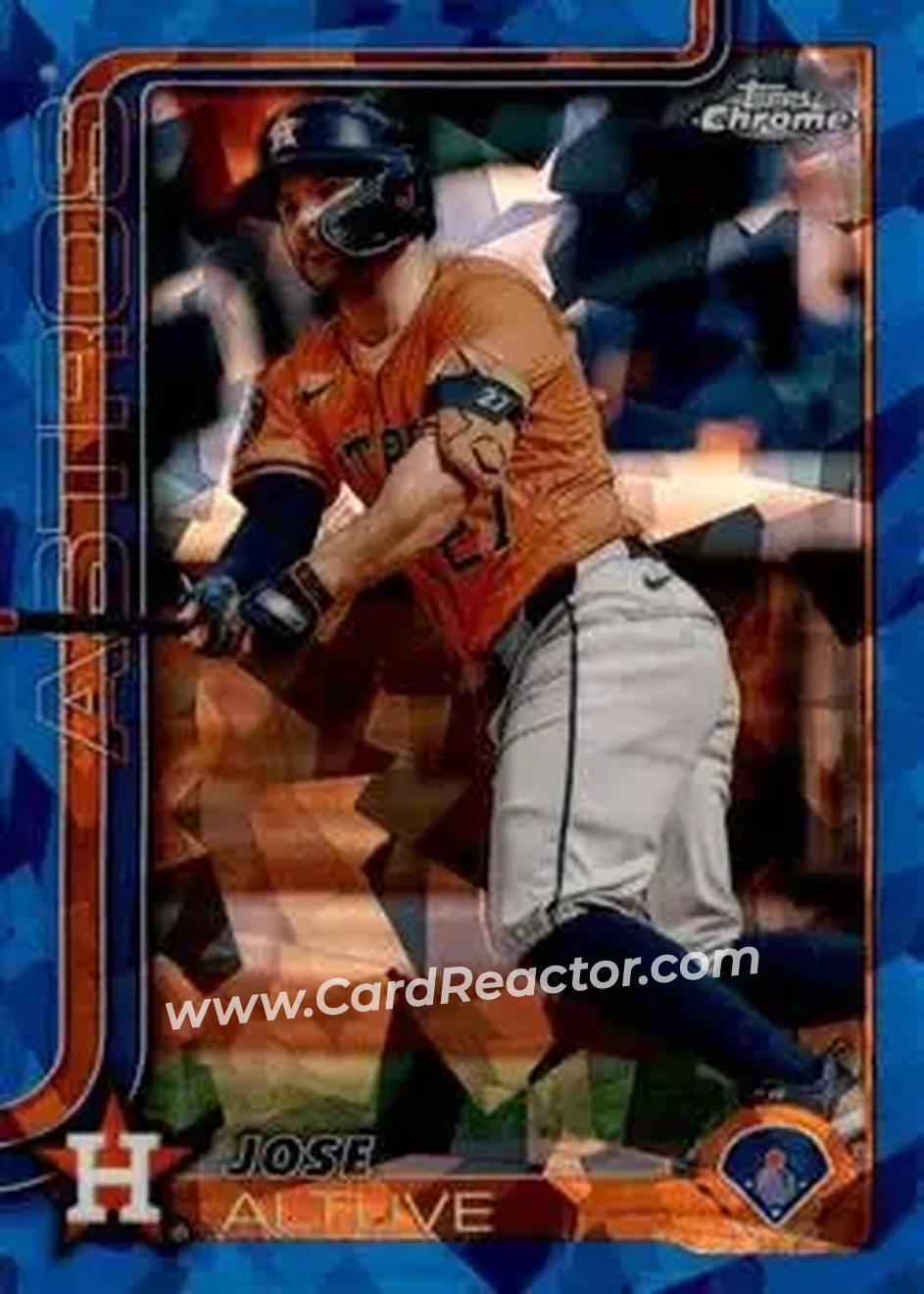 2025 Topps Chrome Sapphire Edition #77 Jose Altuve