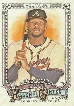 2025 Topps Allen & Ginter #103 Ronald Acuña Jr.