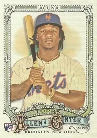 2025 Topps Allen & Ginter #107 Luisangel Acuña