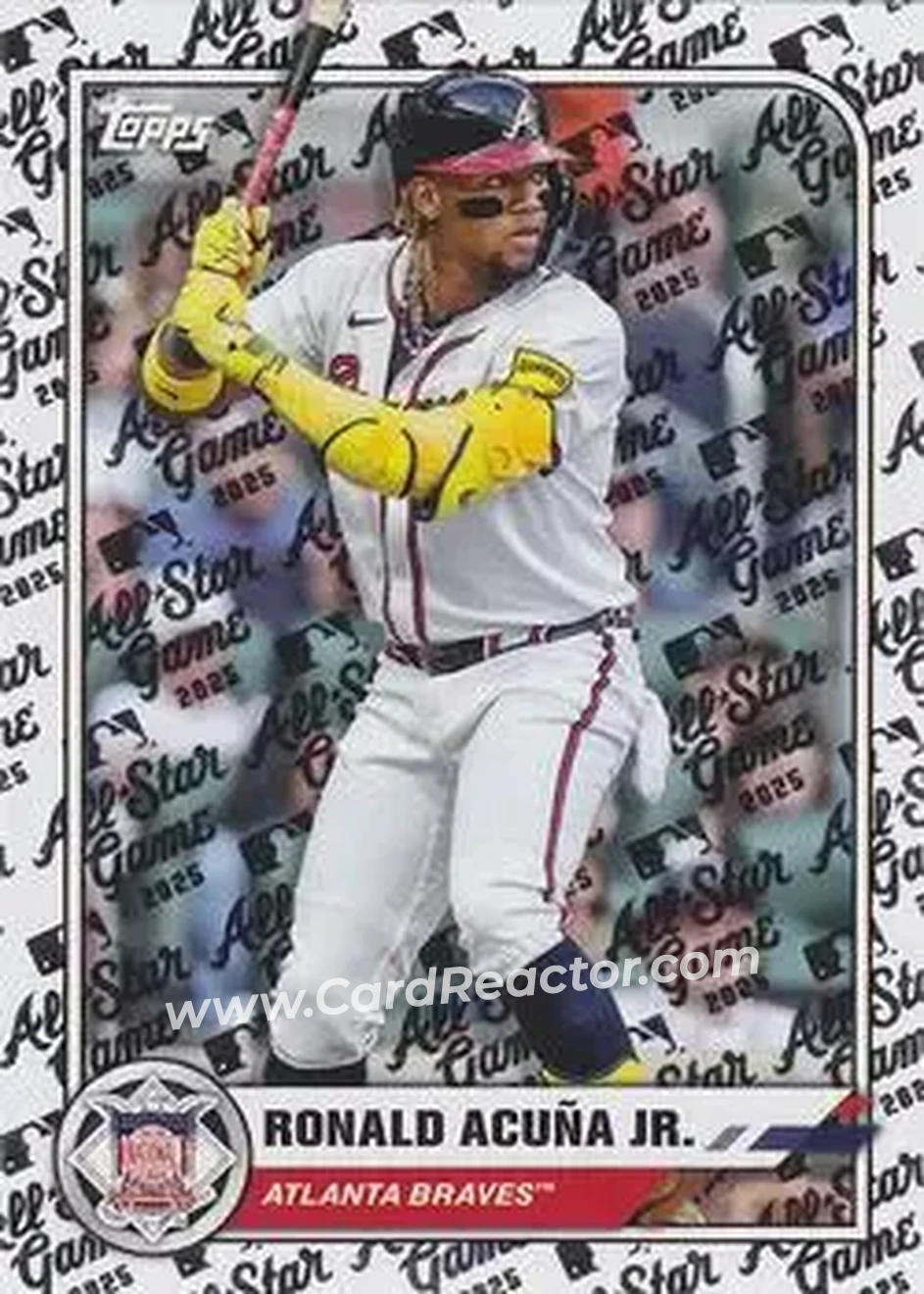 Front of Ronald Acuña Jr.