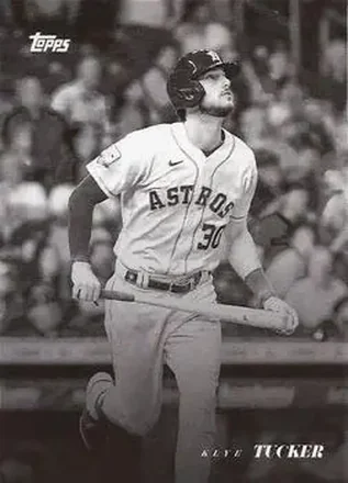 2025 Topps Black & White #081 Kyle Tucker